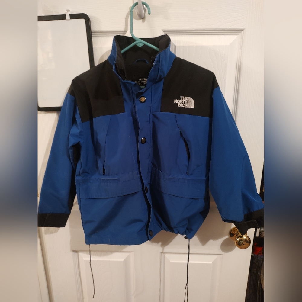 The North Face Blue and Black Jacket